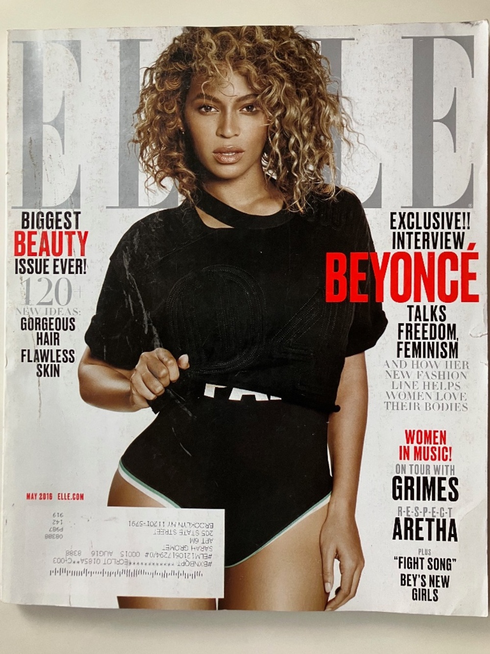Elle US Edition May 2016 Beyonce
